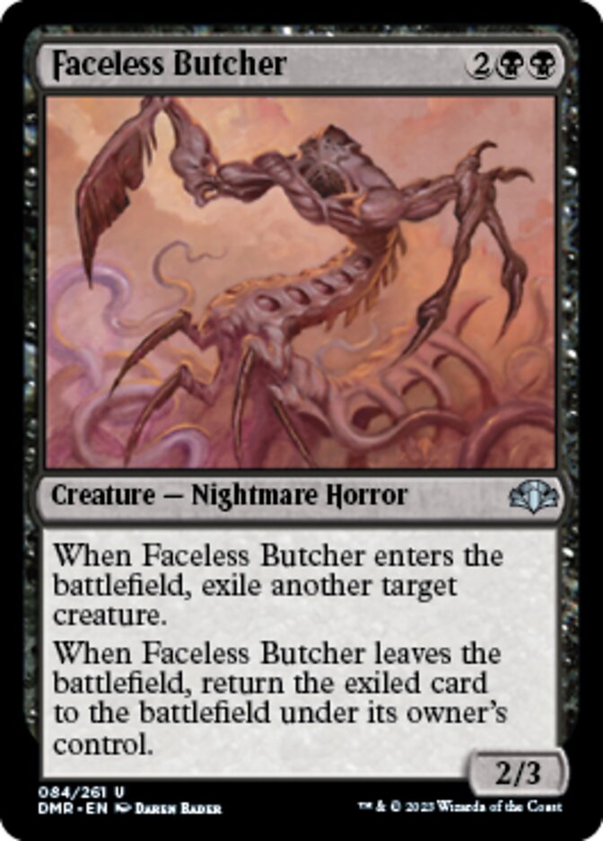 Faceless Butcher [Dominaria Remastered] | Impulse Games and Hobbies