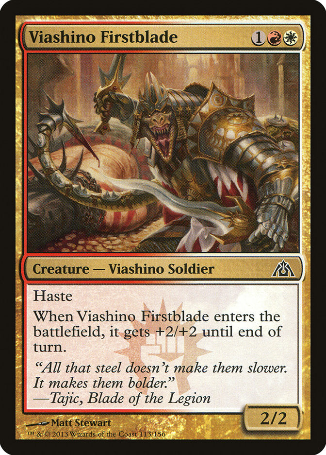 Viashino Firstblade [Dragon's Maze] | Impulse Games and Hobbies