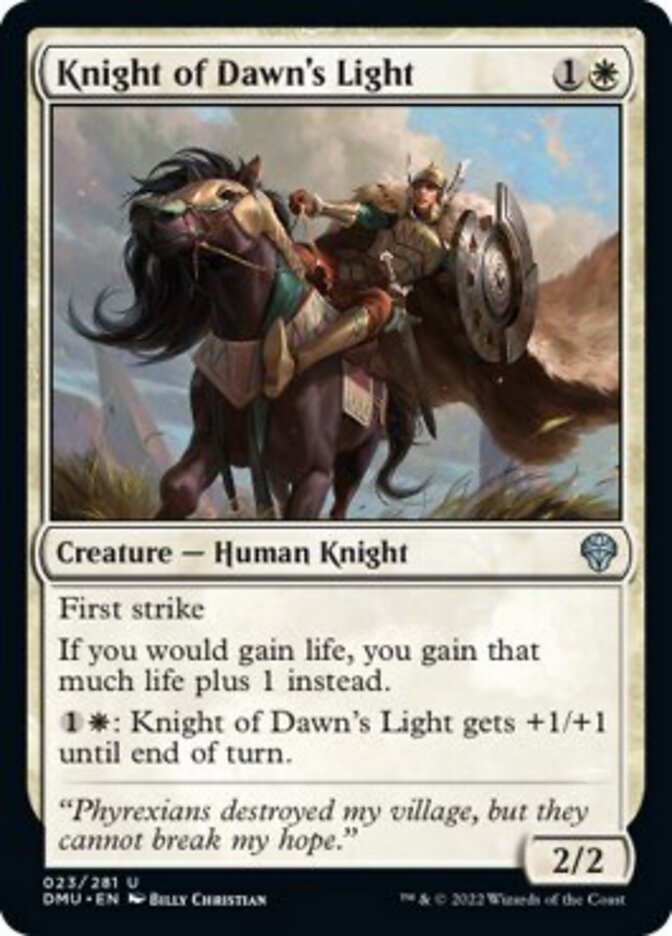 Knight of Dawn's Light [Dominaria United] | Impulse Games and Hobbies