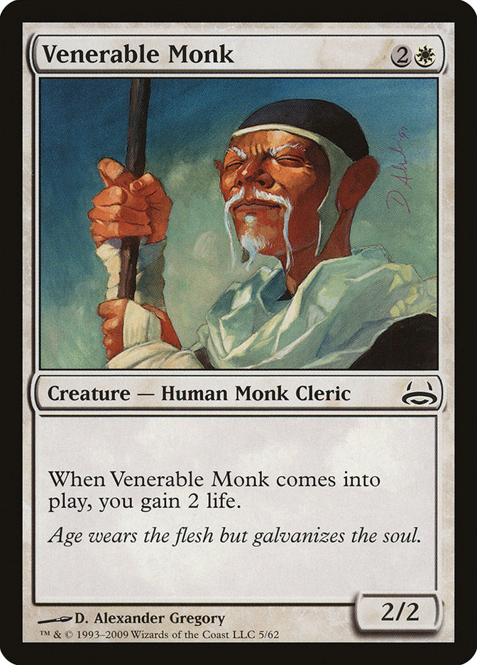 Venerable Monk [Duel Decks: Divine vs. Demonic] | Impulse Games and Hobbies