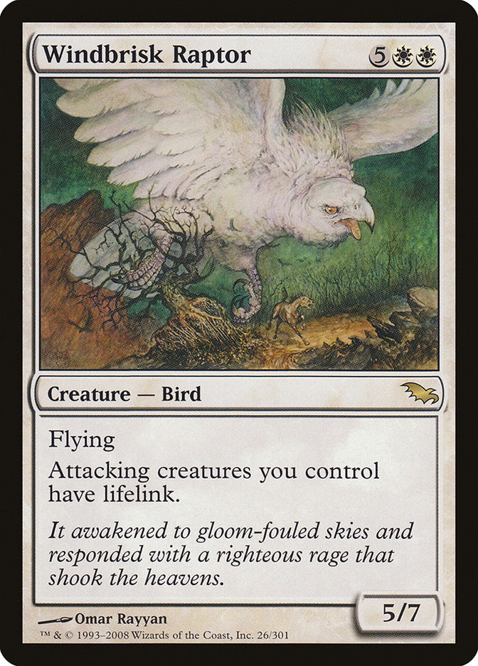 Windbrisk Raptor [Shadowmoor] | Impulse Games and Hobbies