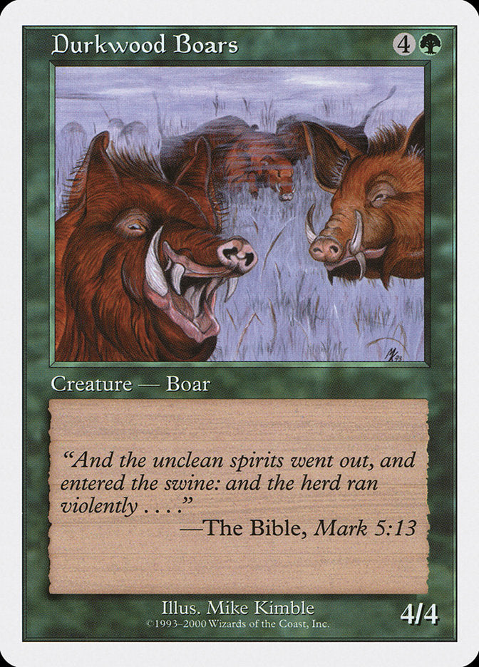 Durkwood Boars [Starter 2000] | Impulse Games and Hobbies