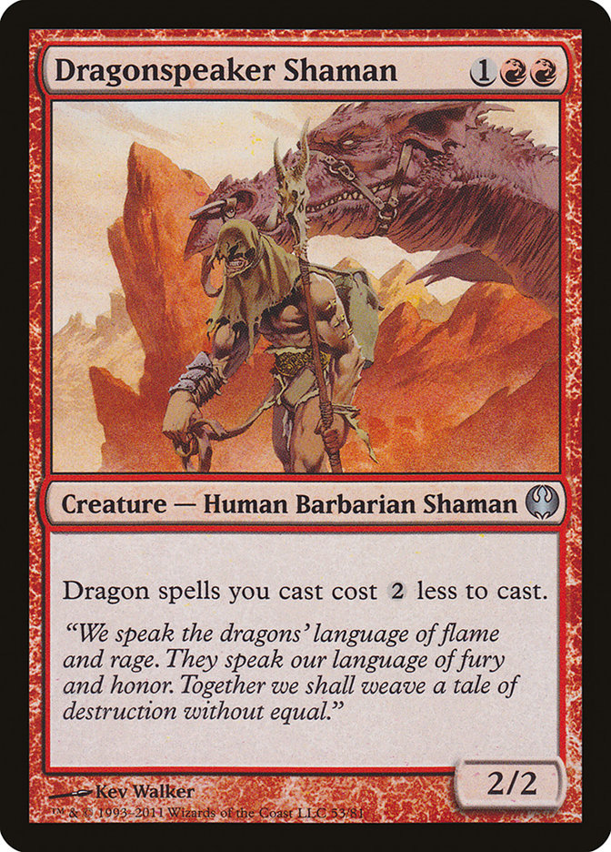 Dragonspeaker Shaman [Duel Decks: Knights vs. Dragons] | Impulse Games and Hobbies