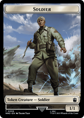 Soldier // Treasure (0030) Double-Sided Token [Doctor Who Tokens] | Impulse Games and Hobbies