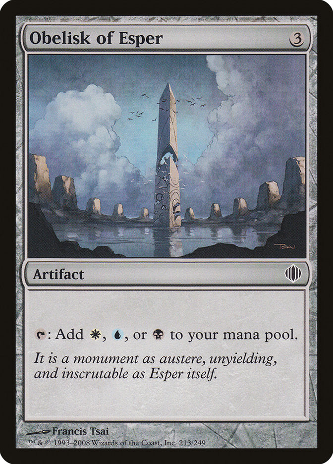 Obelisk of Esper [Shards of Alara] | Impulse Games and Hobbies