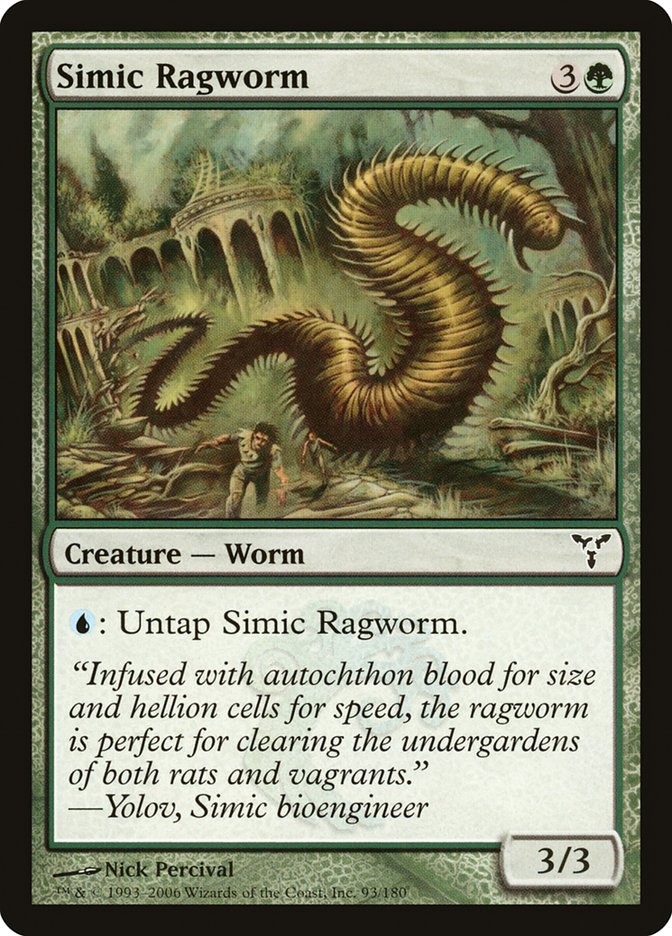 Simic Ragworm [Dissension] | Impulse Games and Hobbies