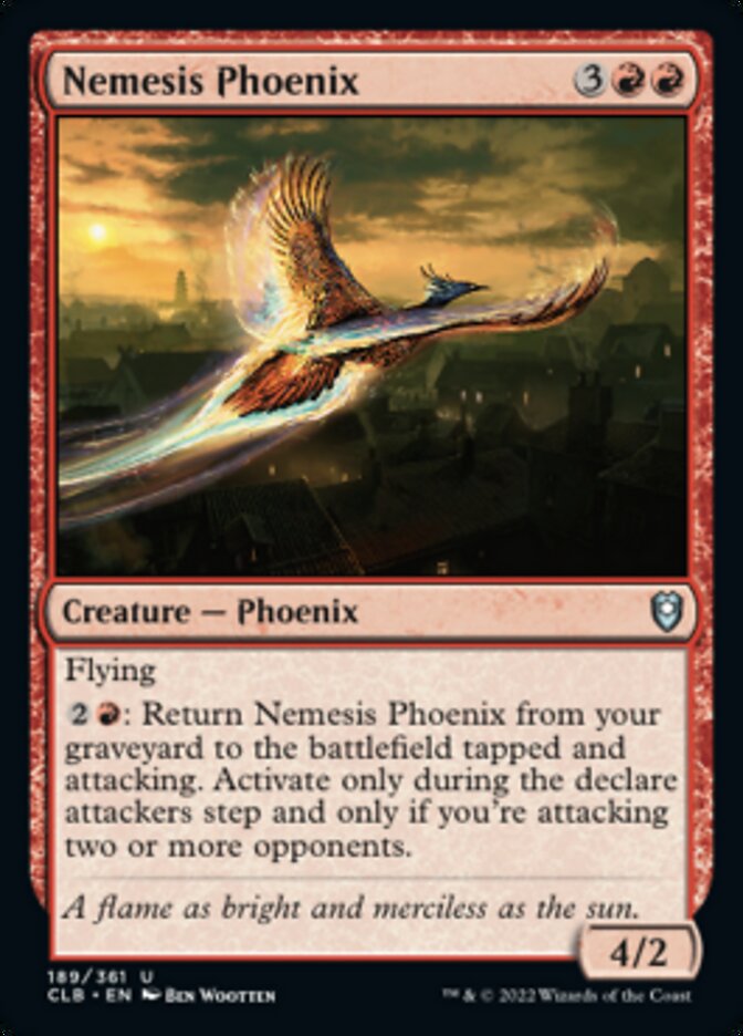 Nemesis Phoenix [Commander Legends: Battle for Baldur's Gate] | Impulse Games and Hobbies