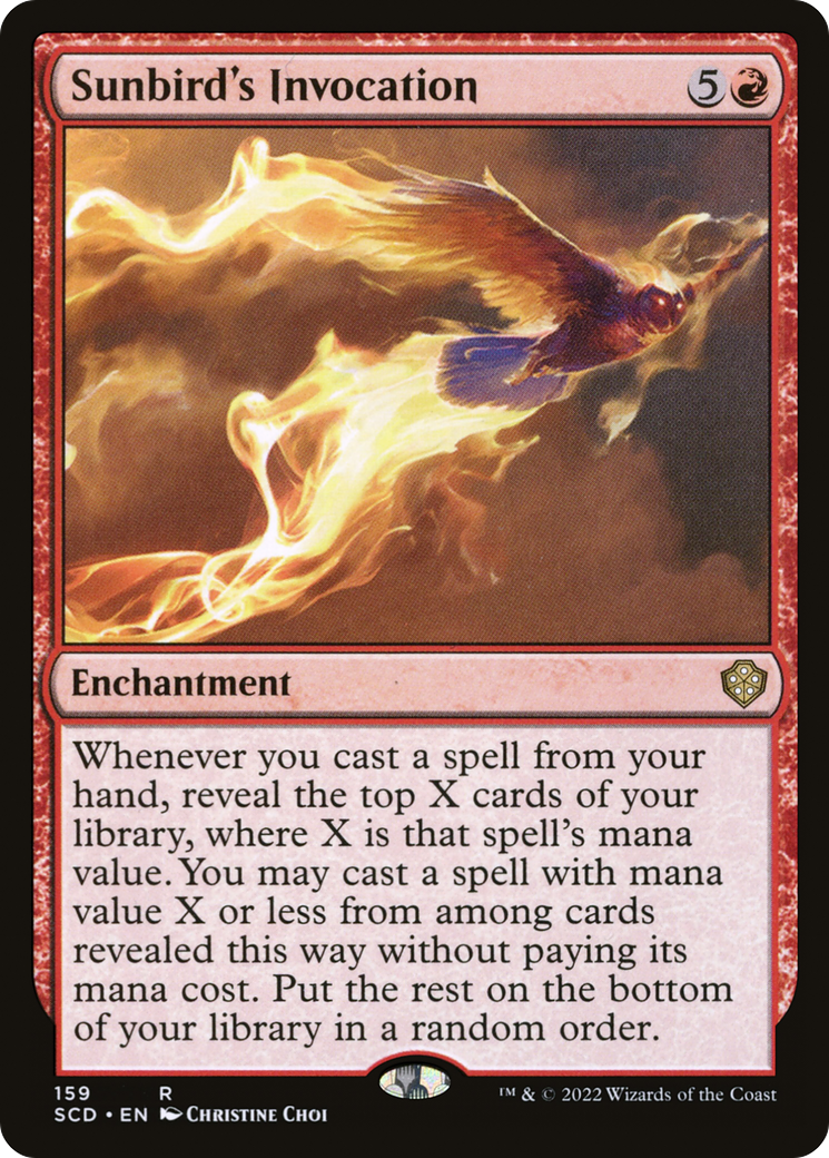 Sunbird's Invocation [Starter Commander Decks] | Impulse Games and Hobbies