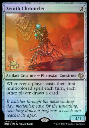 Zenith Chronicler [Phyrexia: All Will Be One Prerelease Promos] | Impulse Games and Hobbies