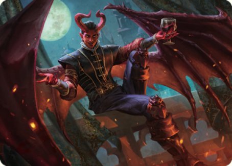 Raphael, Fiendish Savior Art Card (40) [Commander Legends: Battle for Baldur's Gate Art Series] | Impulse Games and Hobbies