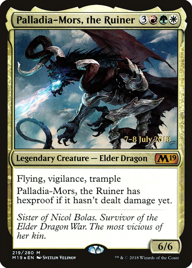 Palladia-Mors, the Ruiner [Core Set 2019 Prerelease Promos] | Impulse Games and Hobbies