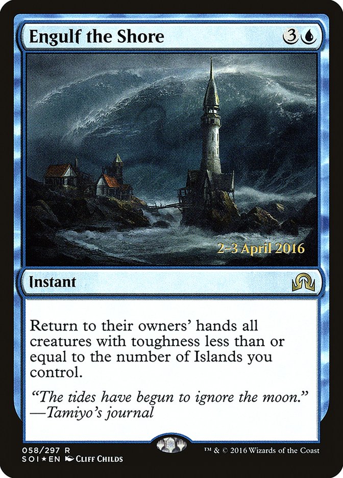 Engulf the Shore [Shadows over Innistrad Prerelease Promos] | Impulse Games and Hobbies