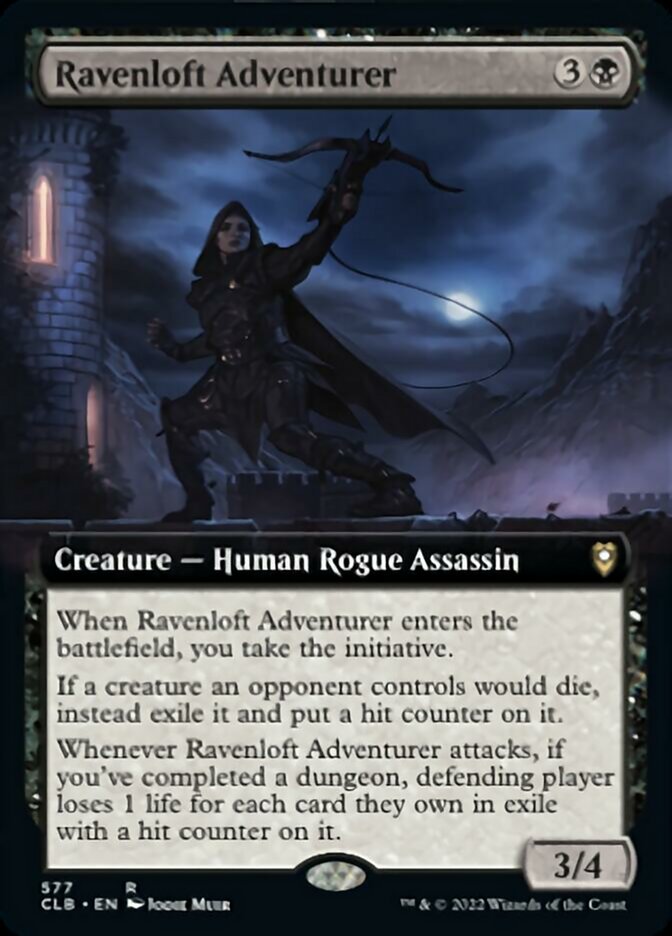 Ravenloft Adventurer (Extended Art) [Commander Legends: Battle for Baldur's Gate] | Impulse Games and Hobbies