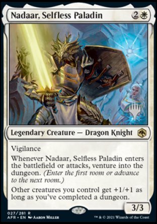 Nadaar, Selfless Paladin (Promo Pack) [Dungeons & Dragons: Adventures in the Forgotten Realms Promos] | Impulse Games and Hobbies