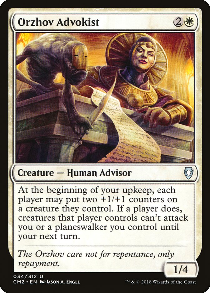 Orzhov Advokist [Commander Anthology Volume II] | Impulse Games and Hobbies