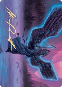 Mistwalker Art Card (Gold-Stamped Signature) [Kaldheim: Art Series] | Impulse Games and Hobbies