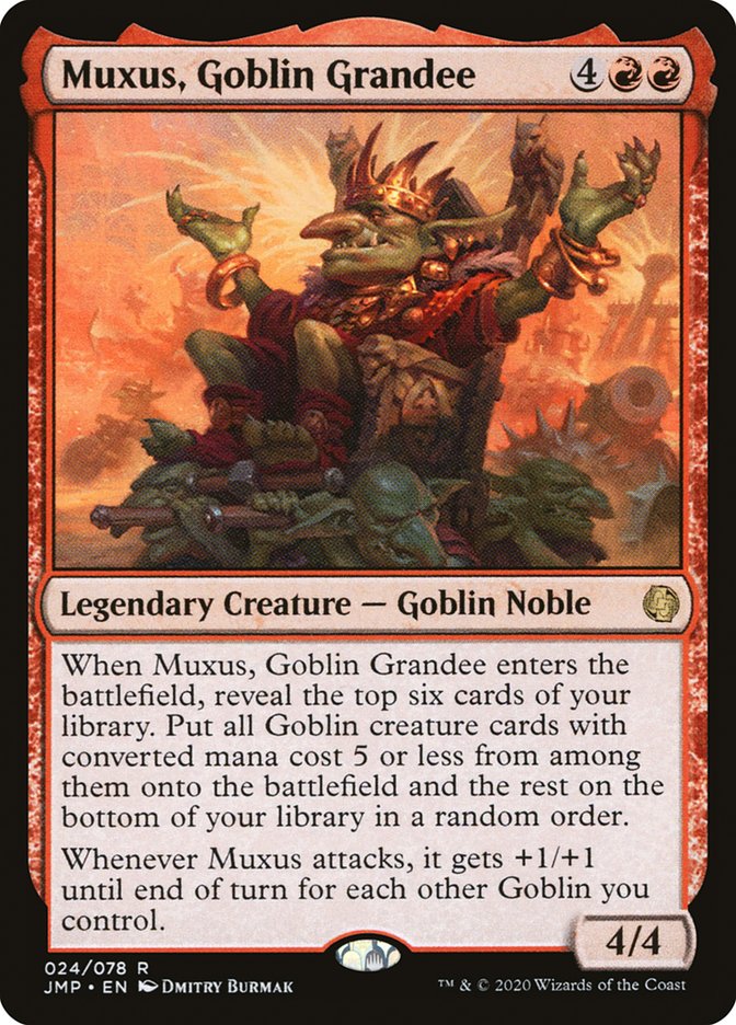 Muxus, Goblin Grandee [Jumpstart] | Impulse Games and Hobbies