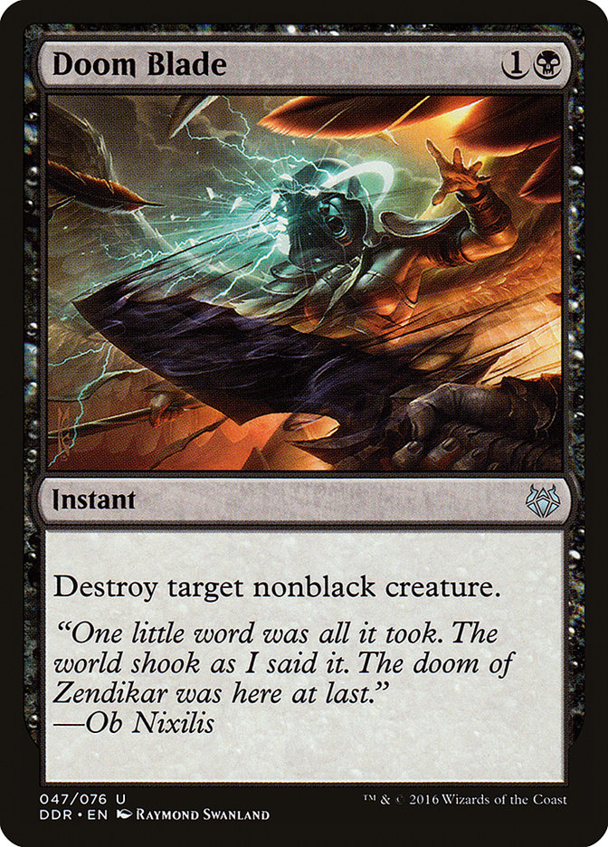Doom Blade [Duel Decks: Nissa vs. Ob Nixilis] | Impulse Games and Hobbies