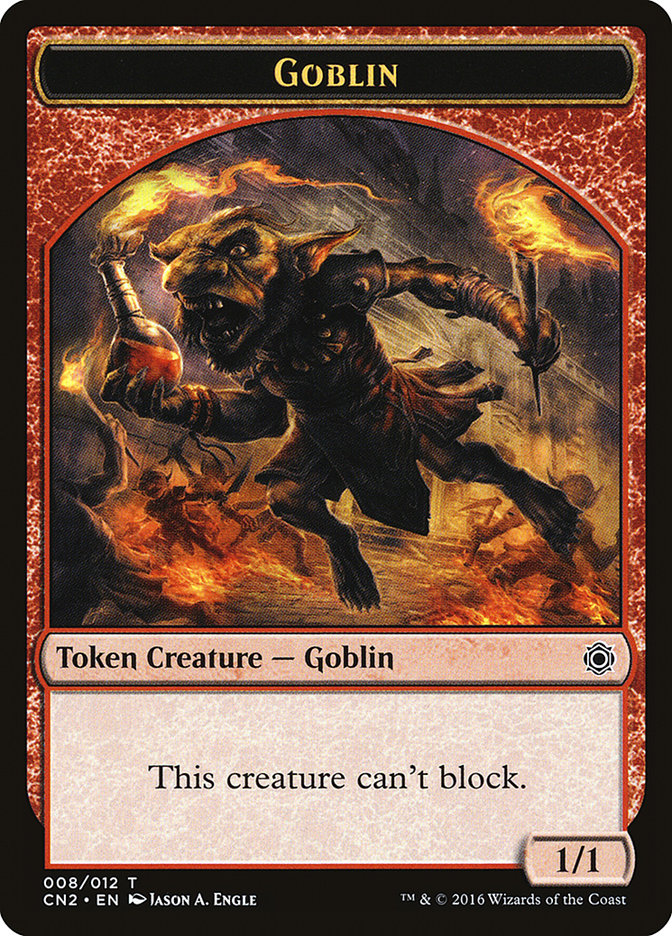 Goblin Token [Conspiracy: Take the Crown Tokens] | Impulse Games and Hobbies