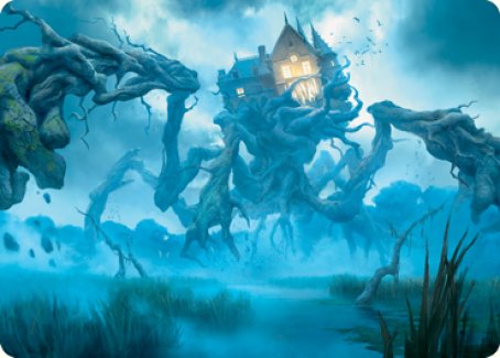Creeping Inn Art Card [Innistrad: Midnight Hunt Art Series] | Impulse Games and Hobbies
