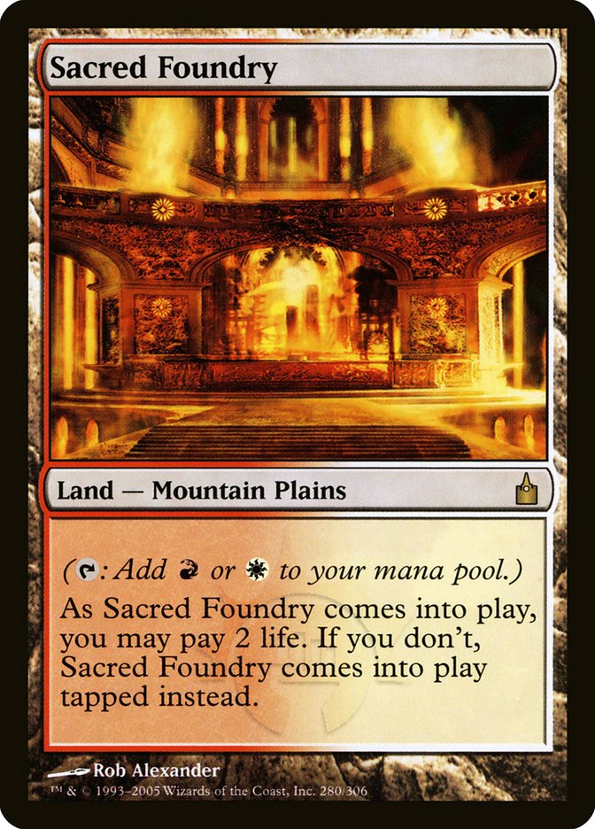 Sacred Foundry [Ravnica: City of Guilds] | Impulse Games and Hobbies