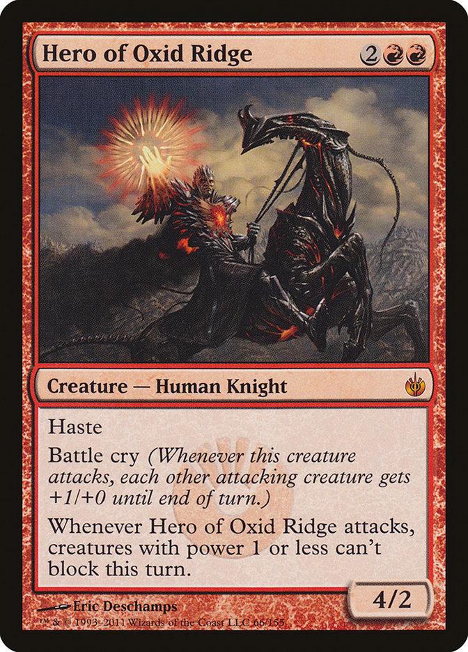 Hero of Oxid Ridge [Mirrodin Besieged] | Impulse Games and Hobbies