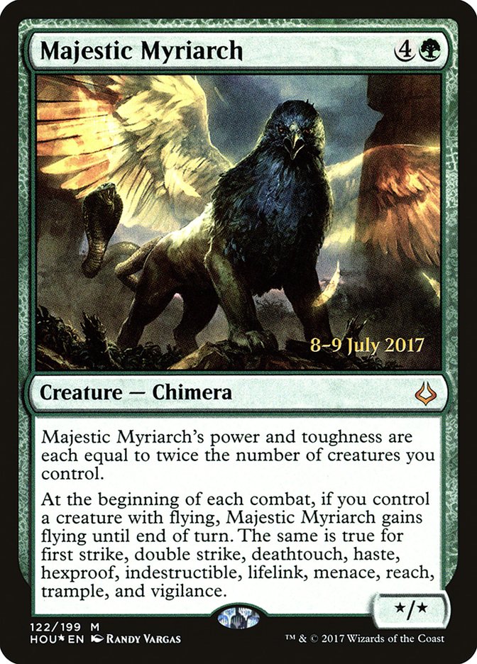 Majestic Myriarch [Hour of Devastation Prerelease Promos] | Impulse Games and Hobbies