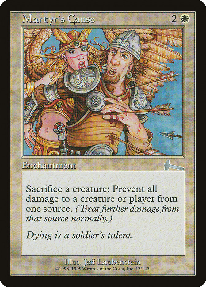 Martyr's Cause [Urza's Legacy] | Impulse Games and Hobbies