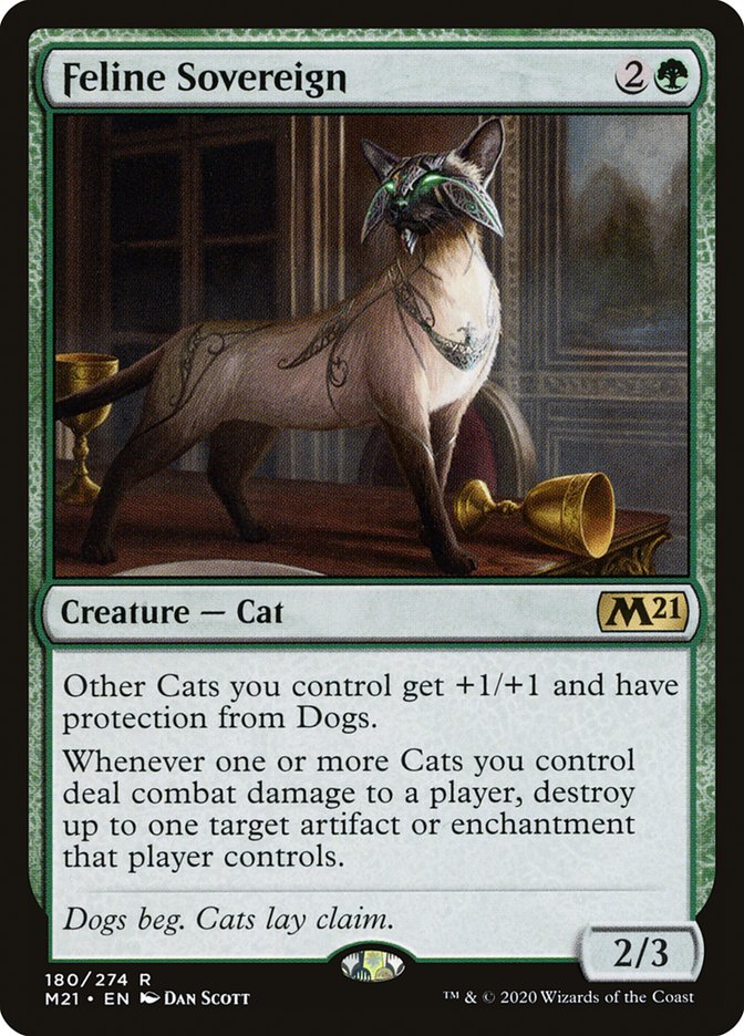 Feline Sovereign [Core Set 2021] | Impulse Games and Hobbies
