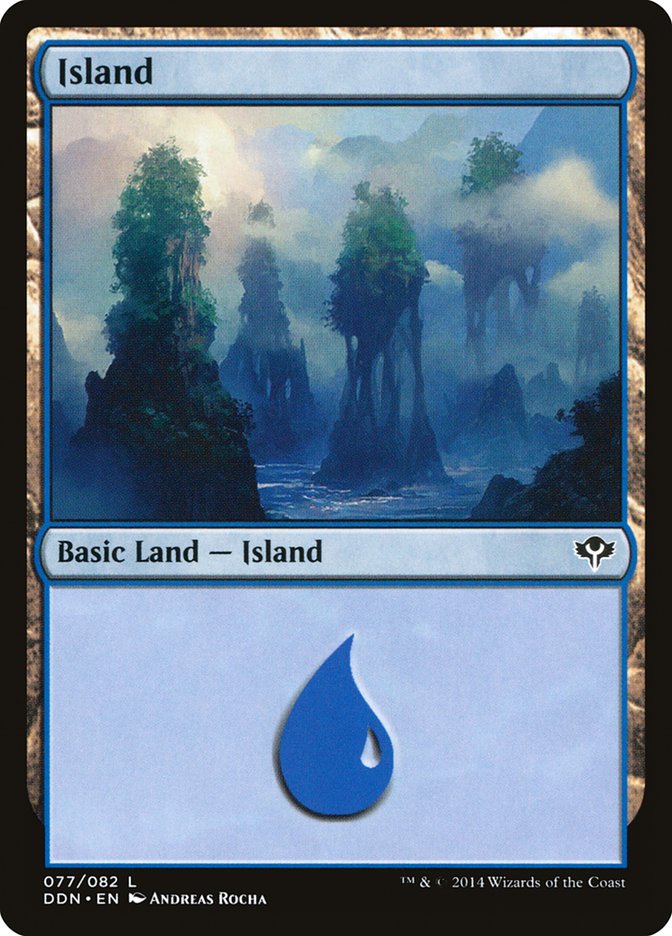 Island (77) [Duel Decks: Speed vs. Cunning] | Impulse Games and Hobbies