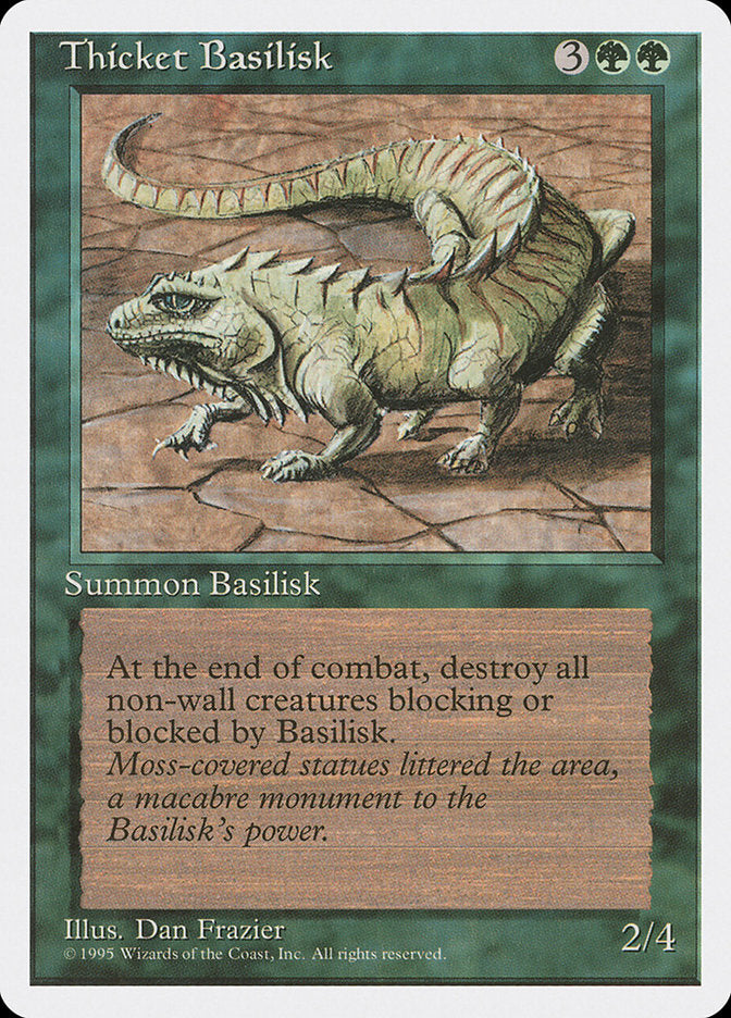 Thicket Basilisk [Fourth Edition] | Impulse Games and Hobbies