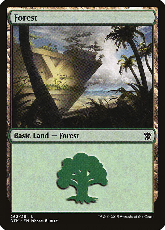 Forest (262) [Dragons of Tarkir] | Impulse Games and Hobbies