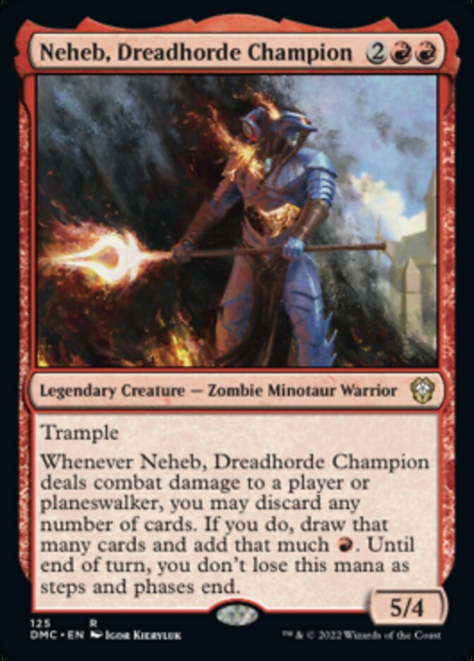 Neheb, Dreadhorde Champion [Dominaria United Commander] | Impulse Games and Hobbies