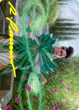 Kianne, Dean of Substance Art Card (Gold-Stamped Signature) [Strixhaven: School of Mages Art Series] | Impulse Games and Hobbies