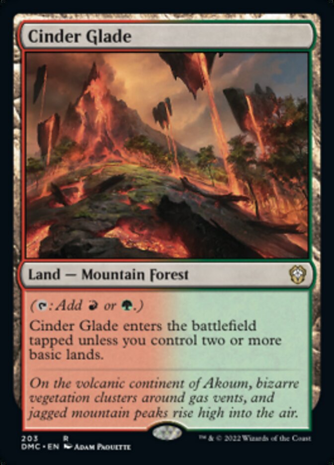 Cinder Glade [Dominaria United Commander] | Impulse Games and Hobbies