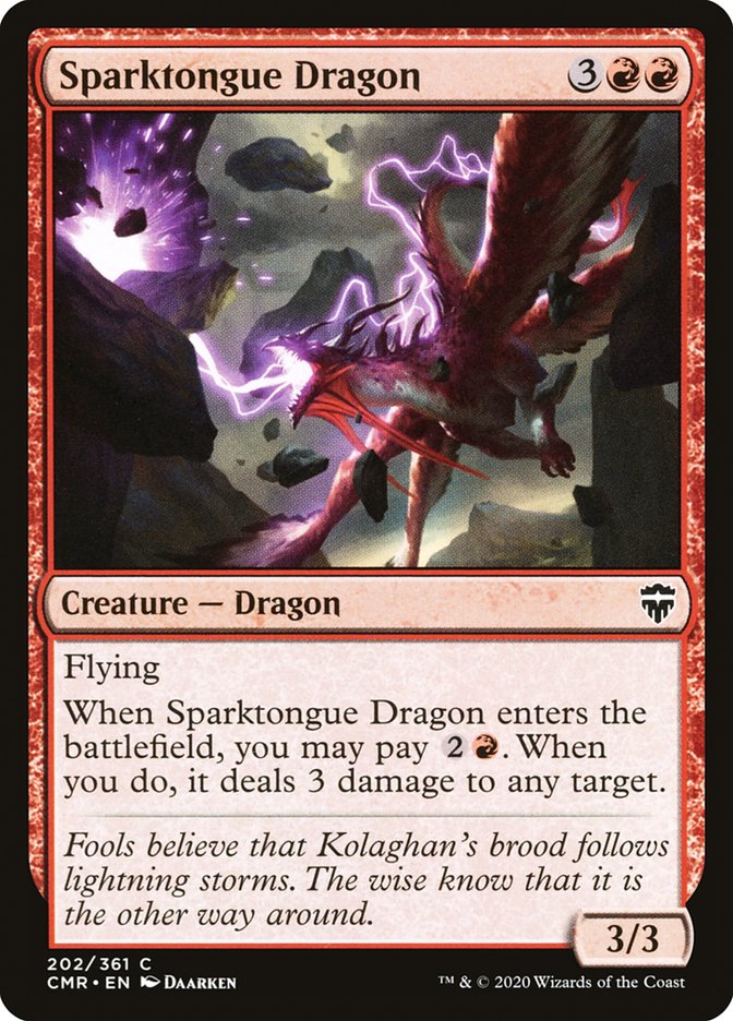 Sparktongue Dragon [Commander Legends] | Impulse Games and Hobbies