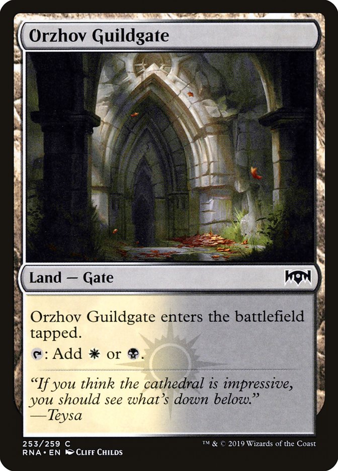 Orzhov Guildgate (253/259) [Ravnica Allegiance] | Impulse Games and Hobbies