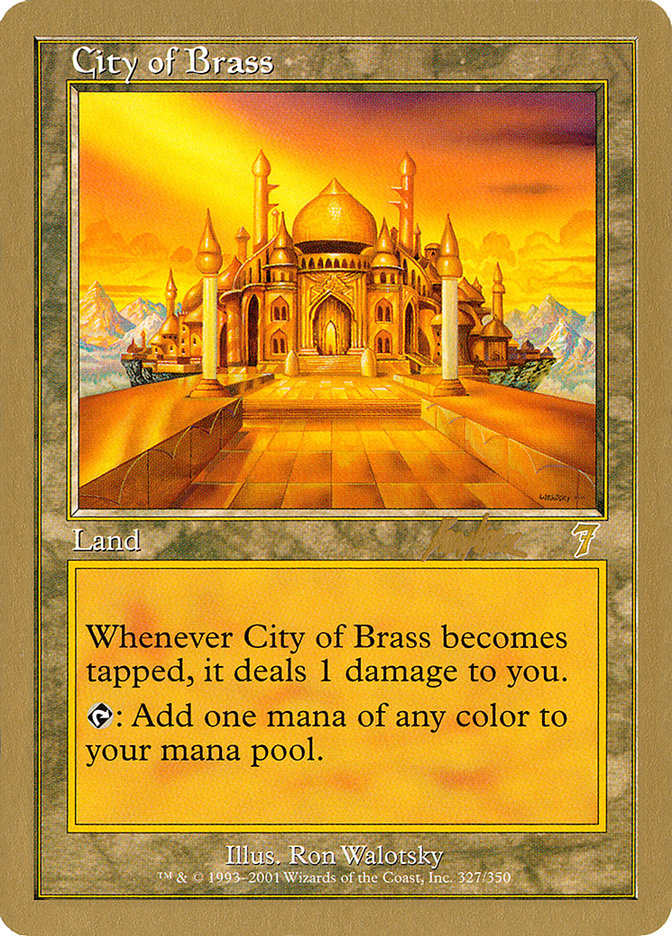 City of Brass (Brian Kibler) [World Championship Decks 2002] | Impulse Games and Hobbies