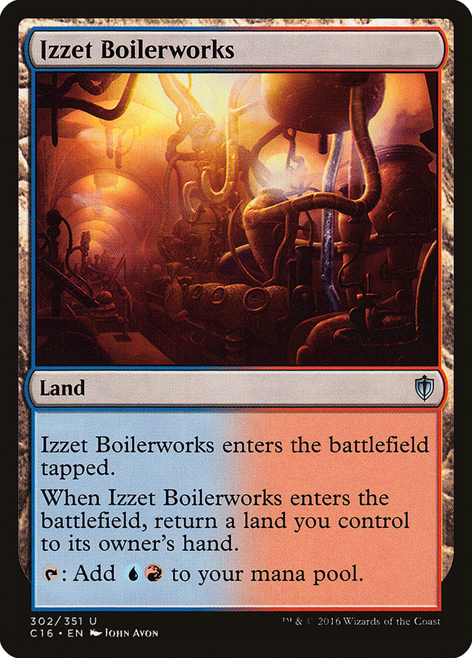 Izzet Boilerworks [Commander 2016] | Impulse Games and Hobbies
