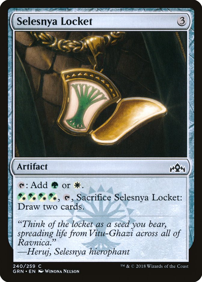 Selesnya Locket [Guilds of Ravnica] | Impulse Games and Hobbies