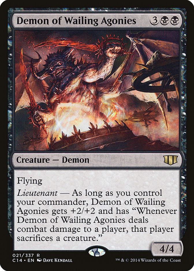 Demon of Wailing Agonies [Commander 2014] | Impulse Games and Hobbies