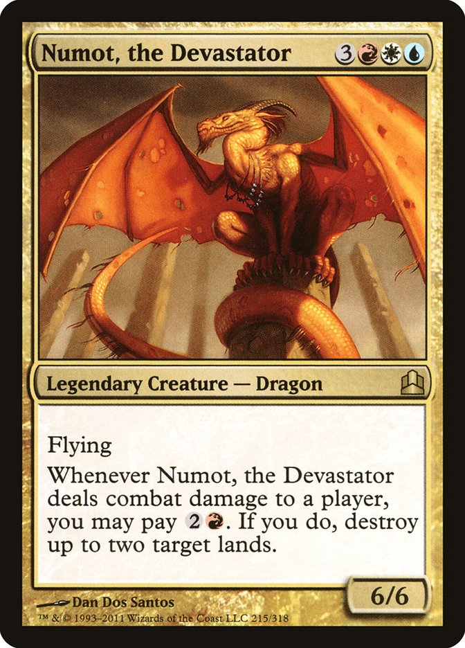 Numot, the Devastator [Commander 2011] | Impulse Games and Hobbies