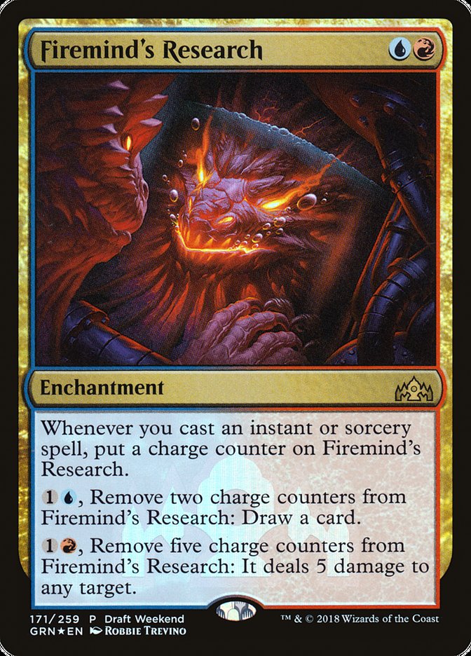 Firemind's Research (Draft Weekend) [Guilds of Ravnica Promos] | Impulse Games and Hobbies