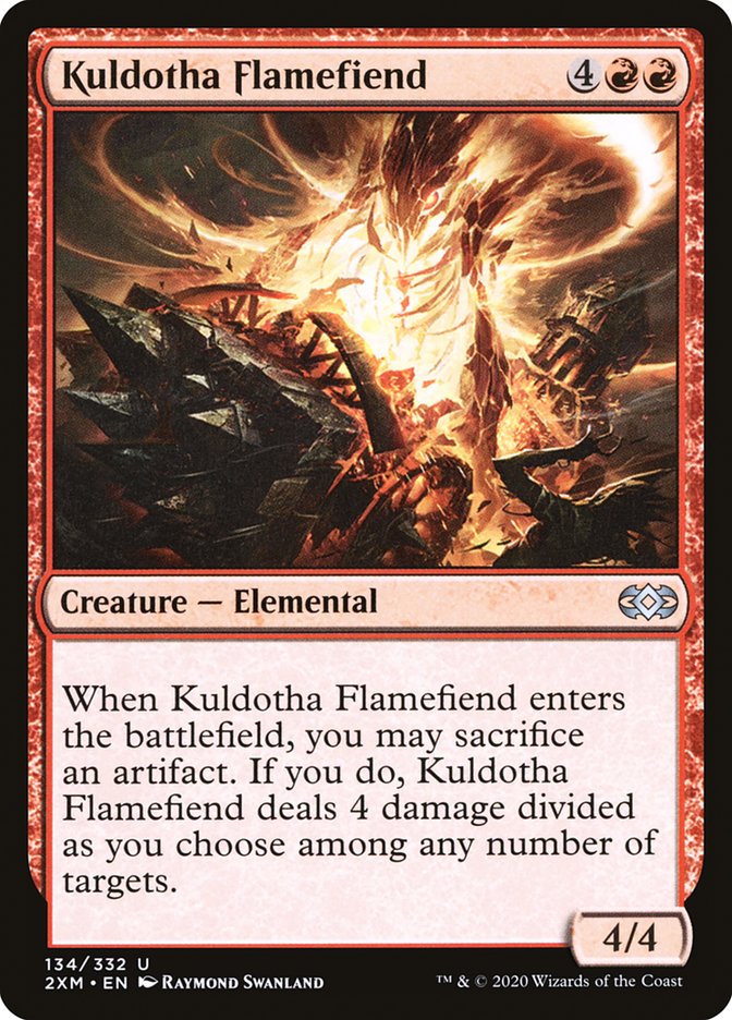 Kuldotha Flamefiend [Double Masters] | Impulse Games and Hobbies