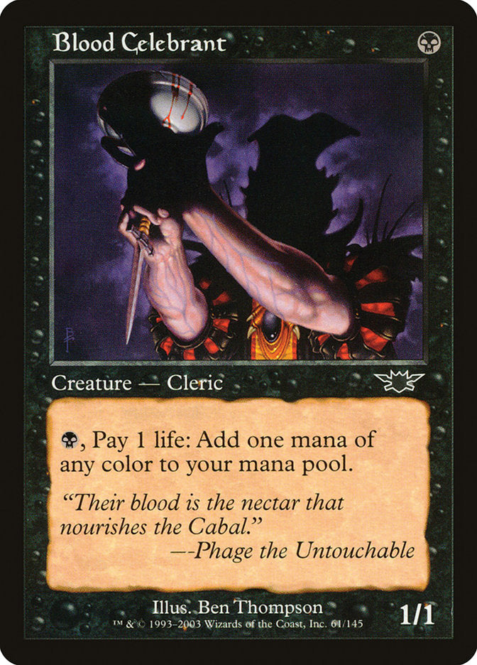 Blood Celebrant [Legions] | Impulse Games and Hobbies