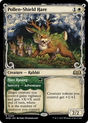 Pollen-Shield Hare // Hare Raising (Promo Pack) [Wilds of Eldraine Promos] | Impulse Games and Hobbies