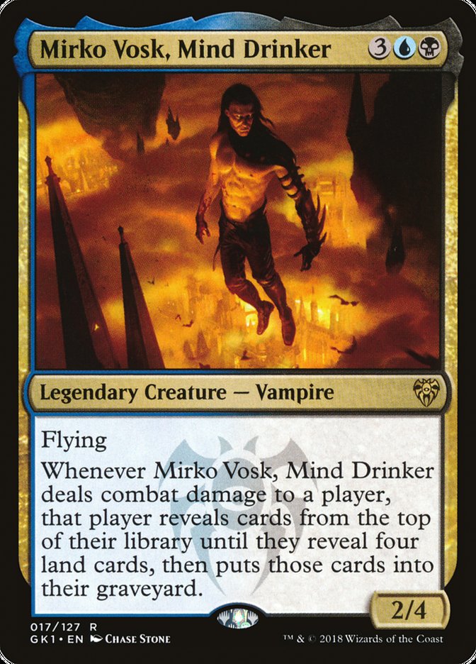 Mirko Vosk, Mind Drinker [Guilds of Ravnica Guild Kit] | Impulse Games and Hobbies