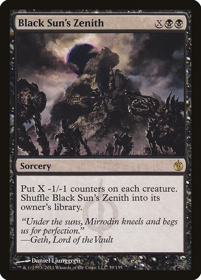 Black Sun's Zenith [Mirrodin Besieged] | Impulse Games and Hobbies