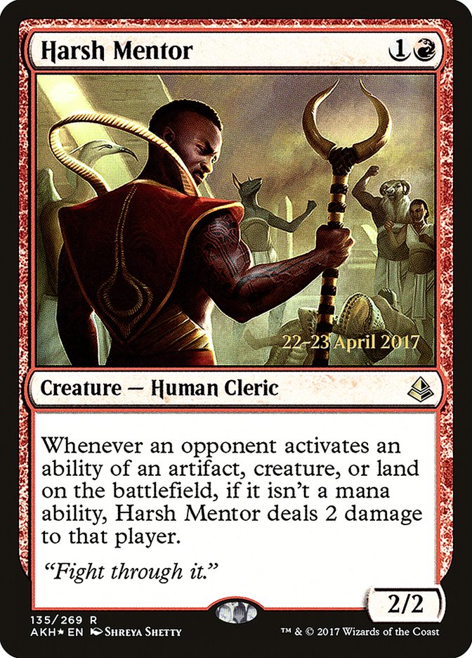 Harsh Mentor [Amonkhet Prerelease Promos] | Impulse Games and Hobbies