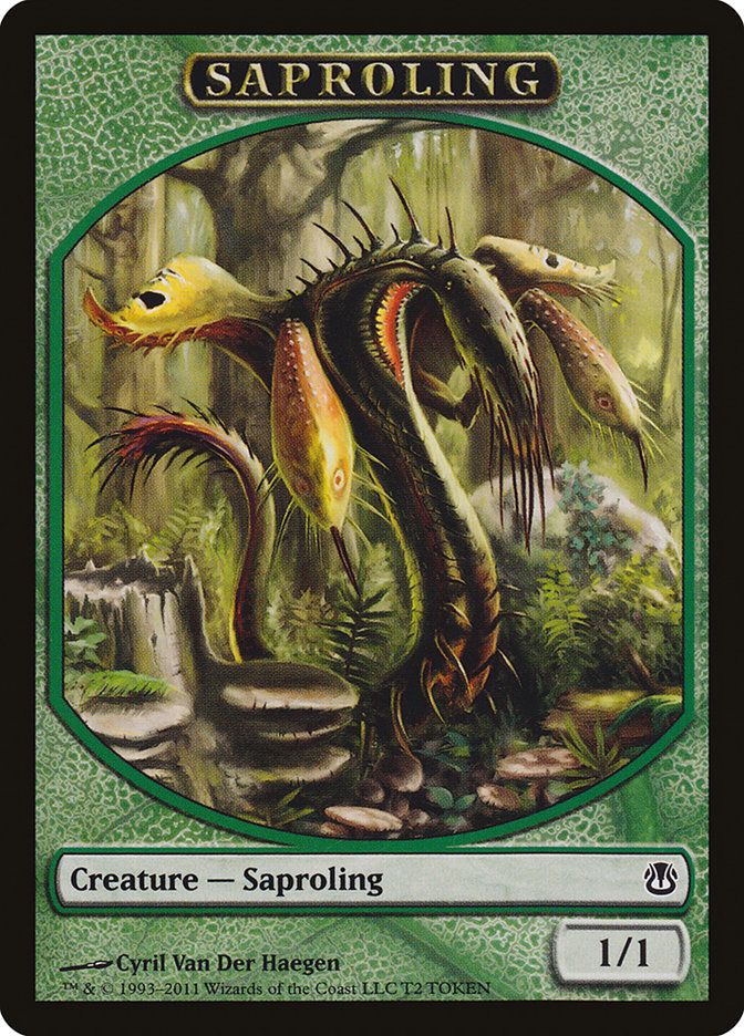 Saproling Token [Duel Decks: Ajani vs. Nicol Bolas Tokens] | Impulse Games and Hobbies
